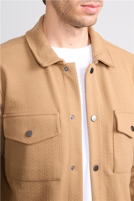 Troy Vizon Erkek Metrıx Cep Cıtcıtlı Gömlek Sweatshirt