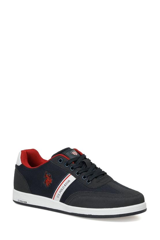 Us Polo 4M Kares 4Fx Laci Erkek Sneaker Ayakkabı