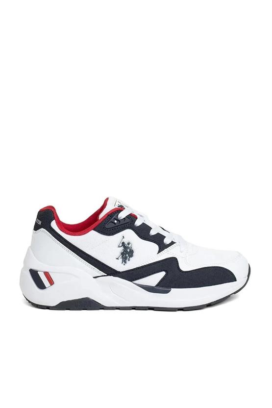 Us Polo 5M Husky 5Fx Beyaz Mrd Sneaker Ayakkabı