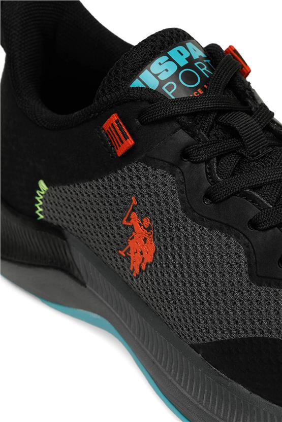 Us Polo A10150178112010 4M Florin Wmn 4Fx Siyah Kadın Sneaker Ayakkabı