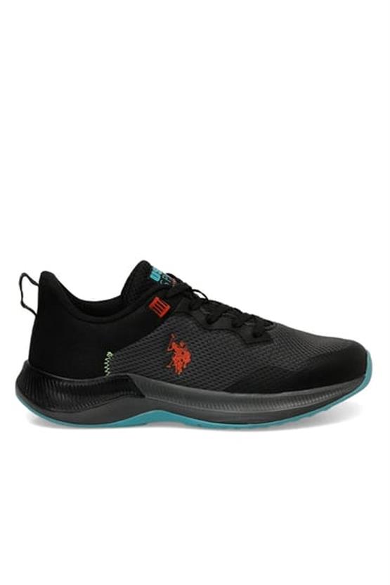 Us Polo A10150178112010 4M Florin Wmn 4Fx Siyah Kadın Sneaker Ayakkabı