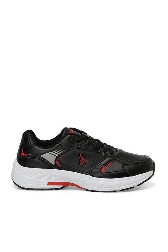 Us Polo A10181225012010 4W Felıx 4Pr Siyah Erkek Sneaker Ayakkabı