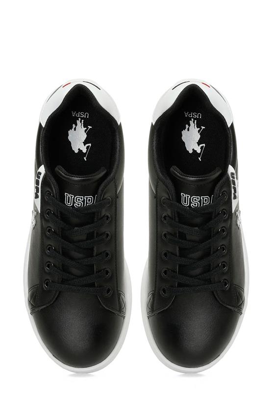 Us Polo A10188848912010 4F Costa Wmn 4Pr Siyah Kadın Havuz Taban Sneaker Ayakkabı