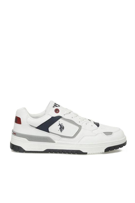 Us Polo A10202094512010 5W Chaın 5Pr Beyaz Erkek Yuruyus Ayakkabısı