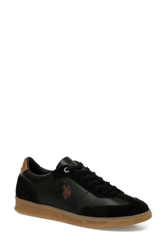 Us Polo A10202098212010 5W Kany 5Pr Sıyah Erkek Havuz Taban Sneaker Ayakkabı