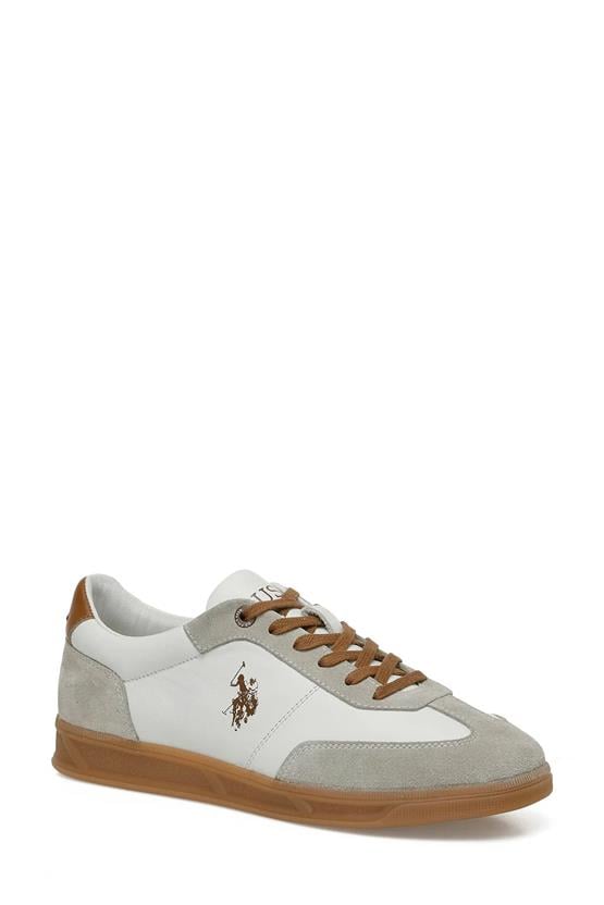 Us Polo A10202098612010 5W Kany 5Pr Beyaz Erkek Havuz Taban Sneaker Ayakkabı