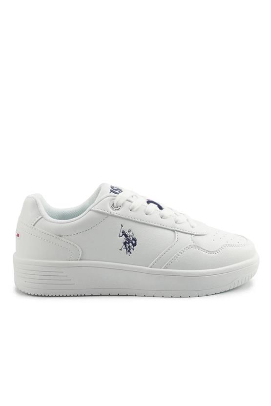 Us Polo A10202140309010 5F Coster 5Pr Beyaz Kadın Sneaker Ayakkabı