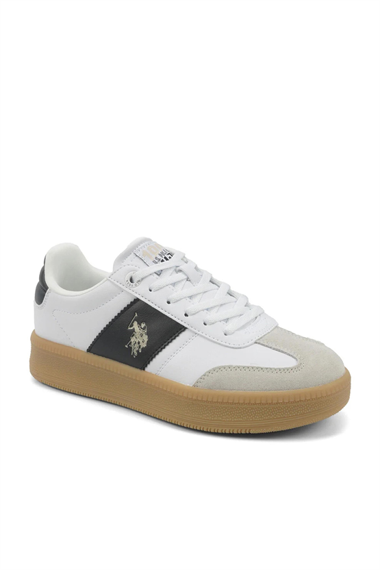 Us Polo A10203024912010 5F Samıra 5Pr Beyaz Kadın Sneaker Ayakkabı