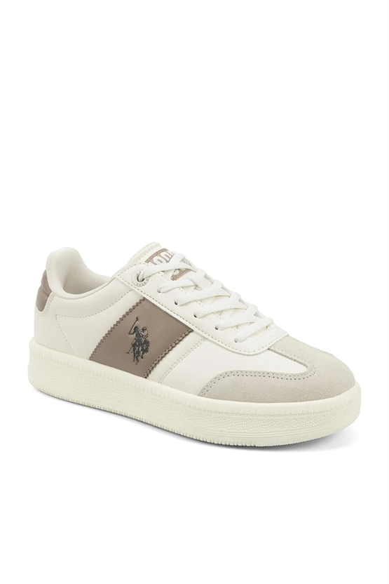Us Polo A10203025212010 5F Samıra 5Pr A Bej Kadın Sneaker Ayakkabı