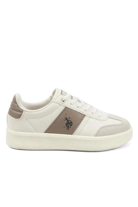 Us Polo A10203025212010 5F Samıra 5Pr A Bej Kadın Sneaker Ayakkabı