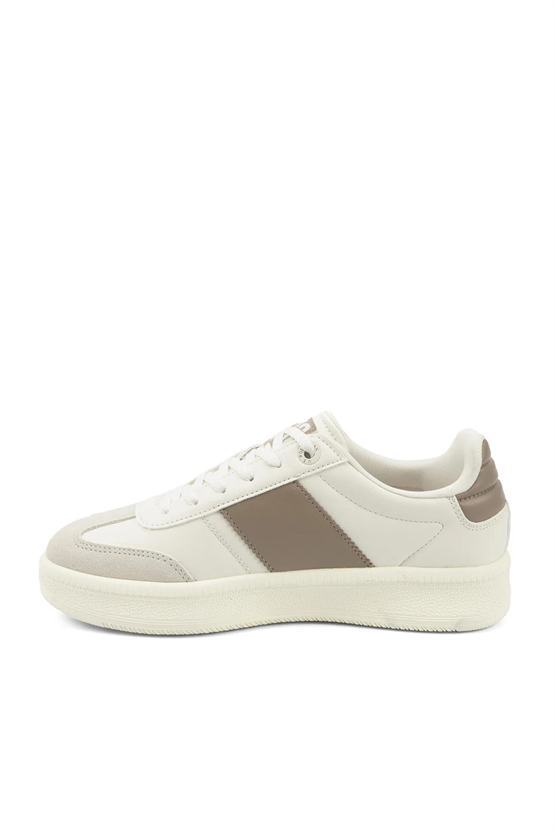 Us Polo A10203025212010 5F Samıra 5Pr A Bej Kadın Sneaker Ayakkabı