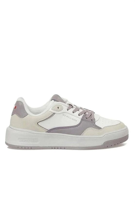 Us Polo A10203284712010 5F Tıana 5Pr Beyaz Kadın Havuz Taban Sneaker Ayakkabı