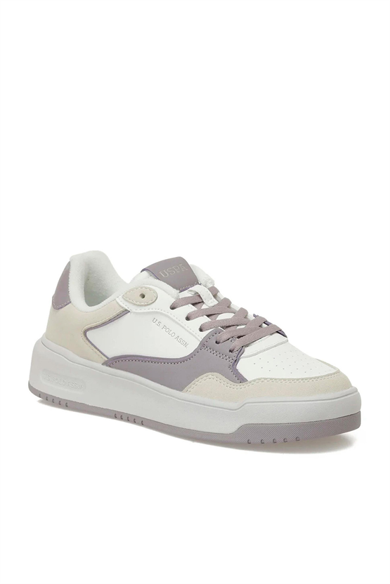 Us Polo A10203284712010 5F Tıana 5Pr Beyaz Kadın Havuz Taban Sneaker Ayakkabı