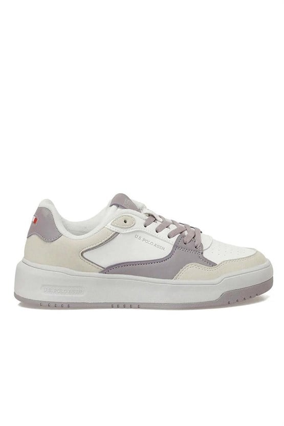 Us Polo A10203284712010 5F Tıana 5Pr Beyaz Kadın Havuz Taban Sneaker Ayakkabı