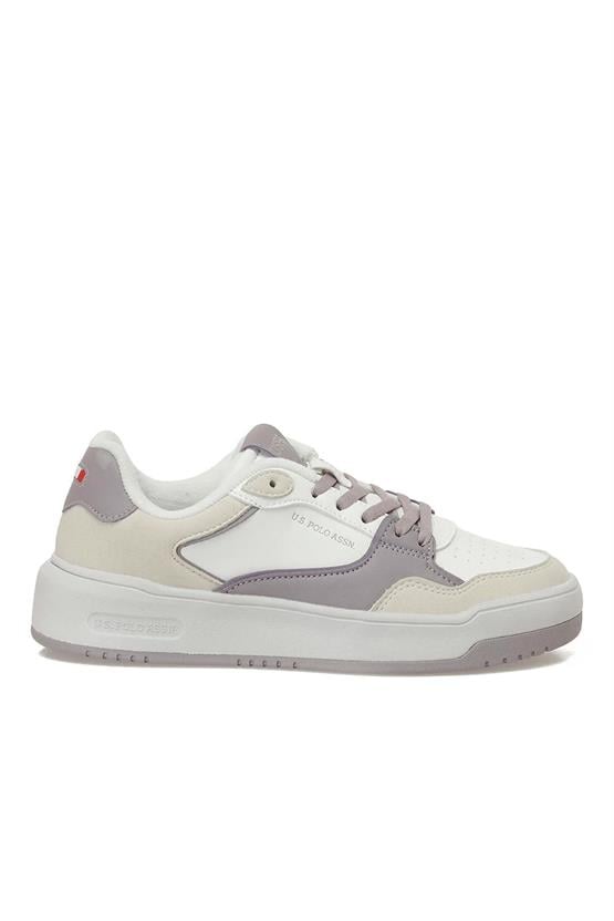 Us Polo A10203284712010 5F Tıana 5Pr Beyaz Kadın Havuz Taban Sneaker Ayakkabı