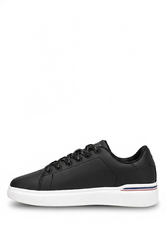 Us Polo A10215681912010 6M Arsen 6Fx Sıyah Erkek Havuz Taban Sneaker Ayakkabı