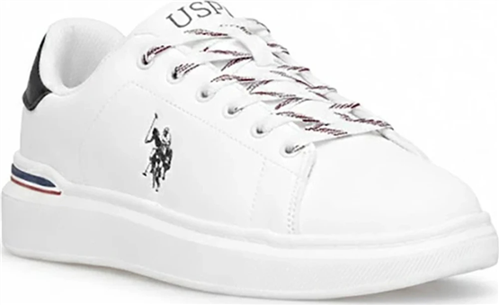 Us Polo A10215682112010 6M Arsen 6Fx Beyaz Erkek Havuz Taban Sneaker Ayakkabı