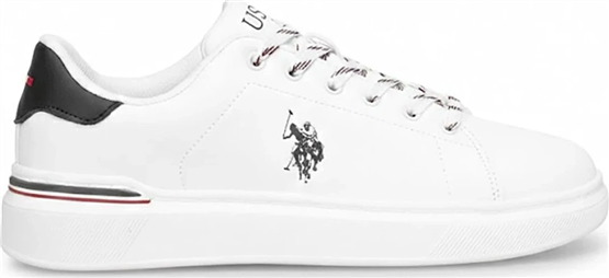 Us Polo A10215682112010 6M Arsen 6Fx Beyaz Erkek Havuz Taban Sneaker Ayakkabı