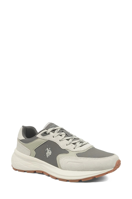 Us Polo A10215684512010 6M Hover 6Fx Grı Erkek Yuruyus Ayakkabısı