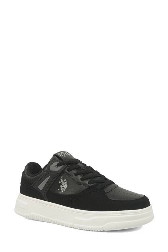 Us Polo A10215696612010 6M Lean 6Fx Sıyah Erkek Sneaker Ayakkabı