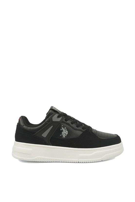 Us Polo A10215696612010 6M Lean 6Fx Sıyah Erkek Sneaker Ayakkabı