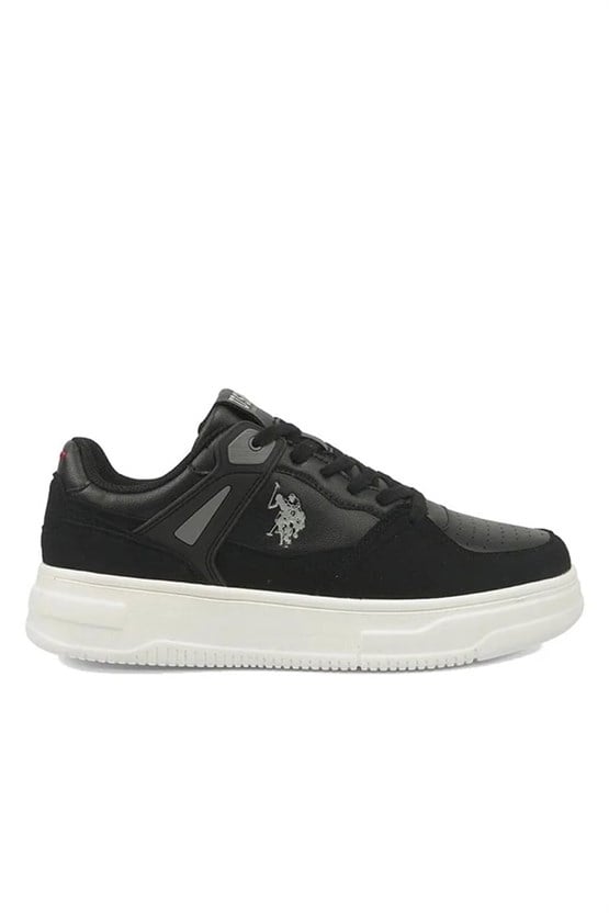 Us Polo A10215696612010 6M Lean 6Fx Sıyah Erkek Sneaker Ayakkabı