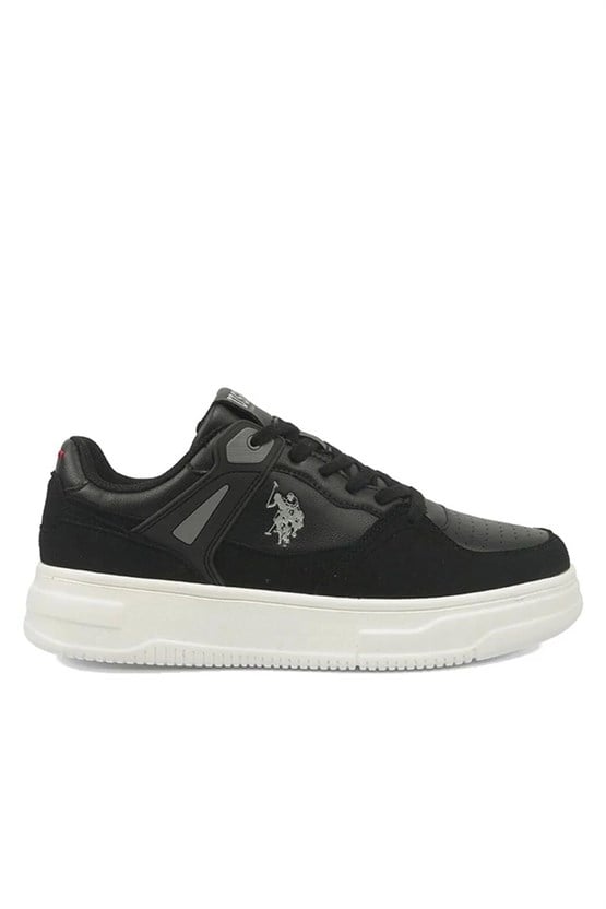 Us Polo A10215696612010 6M Lean 6Fx Sıyah Erkek Sneaker Ayakkabı