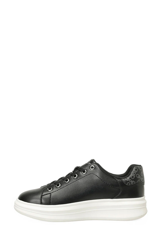 Us Polo A10215781312010 6P Jessıca 6Fx Sıyah Kadın Havuz Taban Sneaker Ayakkabı