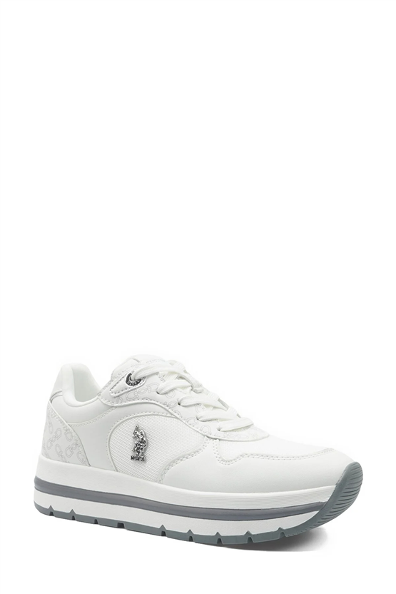 Us Polo A10215789012010 6P Shery 6Fx Beyaz Kadın Yuruyus Ayakkabısı