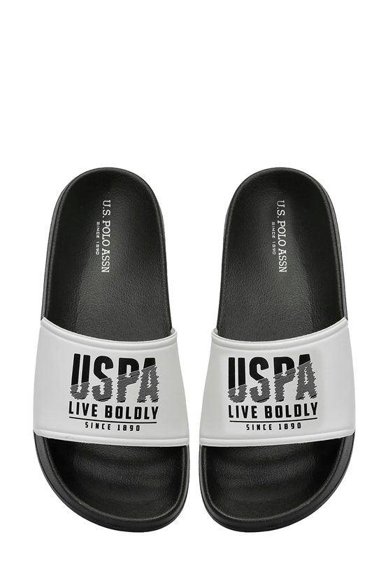 Us Polo A10225227912010 6M Gusty 6Fx Beyaz Erkek Terlık
