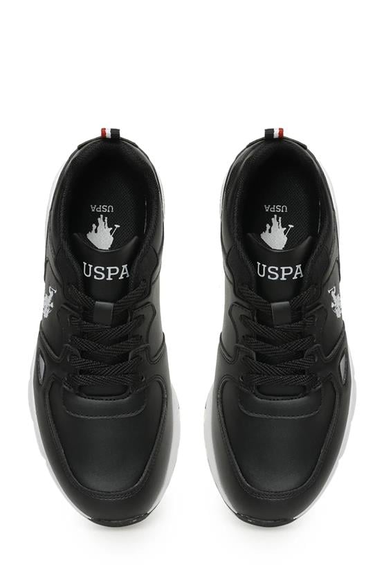 Us Polo Vance 3Pr Siyah Erkek Sneaker Ayakkabı