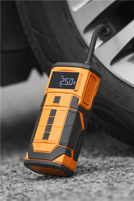 VENANDİN AİRGON Kablosuz Akü Takviye Cihazı 150 PSI Hava Kompresörlü Powerbank
