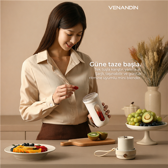 VENANDIN BLBDC-001 BLENDIC TASINABILIR SARJLI BLENDER