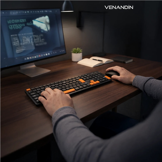 VENANDİN KMSDT-002 Dualist Pro Klavye Mouse Seti
