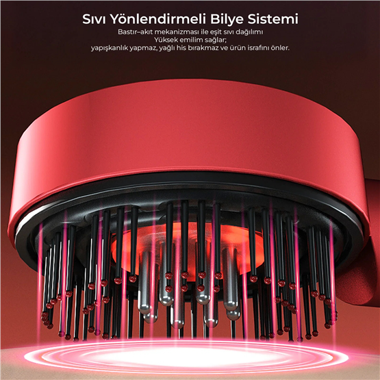 VENANDİN LUNİVA Titreşimli Masaj Tarağı