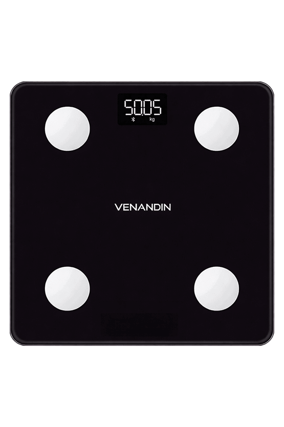 VENANDİN NUTRİX SCNTX-001 Bluetooth Akıllı Dijital Tartı Vücut Analiz Baskülü 