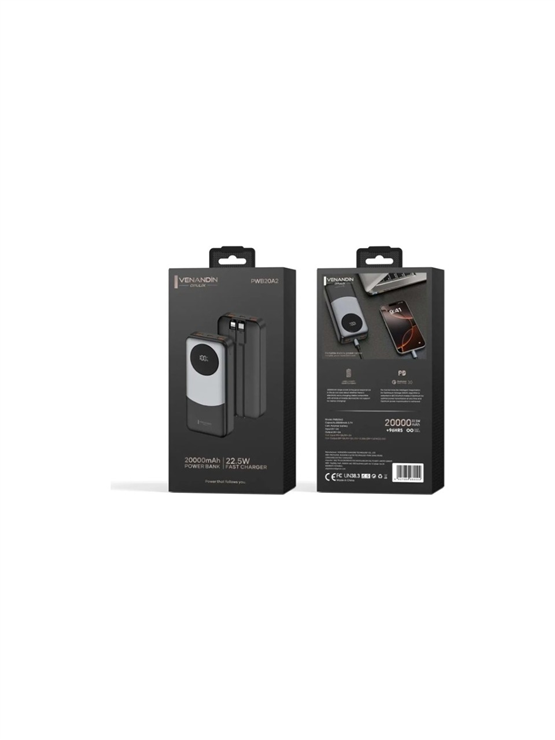 VENANDIN PWB20A2 22,5W 20,000MAH POWERBANK