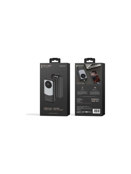 VENANDIN PWB30A1 22,5W 30,000MAH POWERBANK