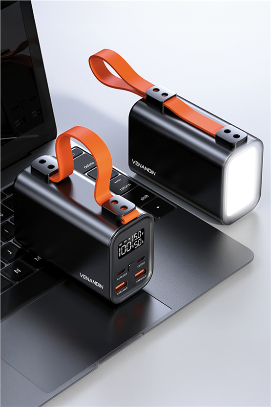 VENANDİN PWB30B1 100W PD Powerbank Laptop Uyumlu 22.5W Hızlı Şarjlı Taşınabilir Şarj Cihazı