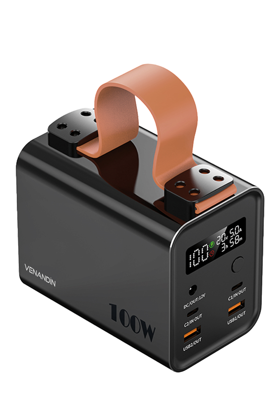 VENANDİN PWB60B1 60.000 Mah Powerbank 100W PD 120W DC Laptop Uyumlu Hızlı Şarj Cihazı