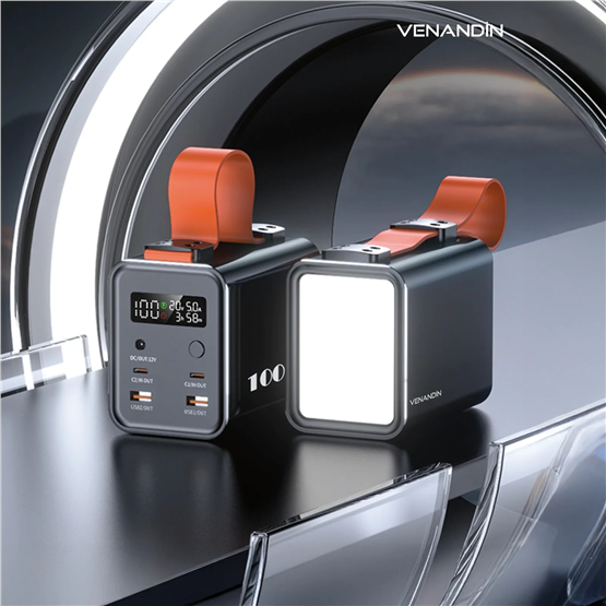 VENANDİN PWB60B1 60.000 Mah Powerbank 100W PD 120W DC Laptop Uyumlu Hızlı Şarj Cihazı