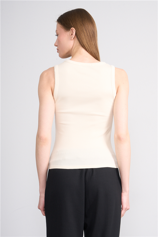 Volumex Y26 Vlmb-512/1 Tas Kadın Atlet Crop T-shirt