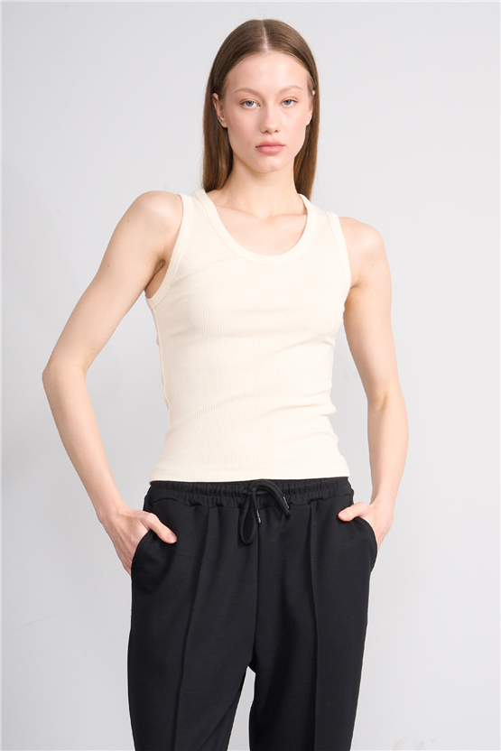 Volumex Y26 Vlmb-512/1 Tas Kadın Atlet Crop T-shirt