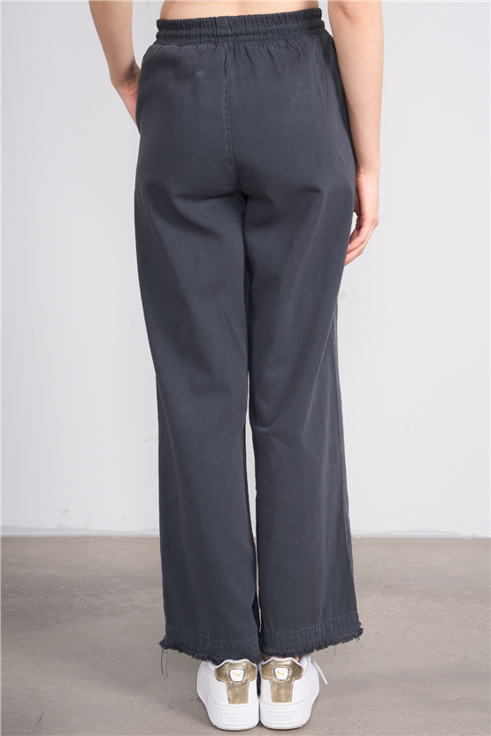 Volumex Y26 Z-233 Füme Kadın Bol Gabardin Pantolon
