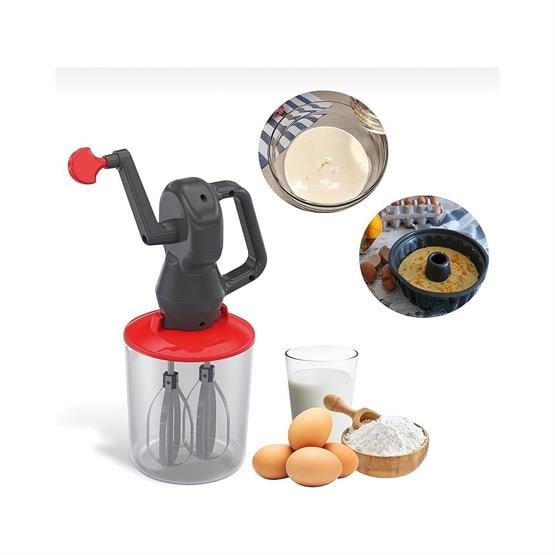 Wenken Çevirme Kollu Hazneli Pratik El Mikseri