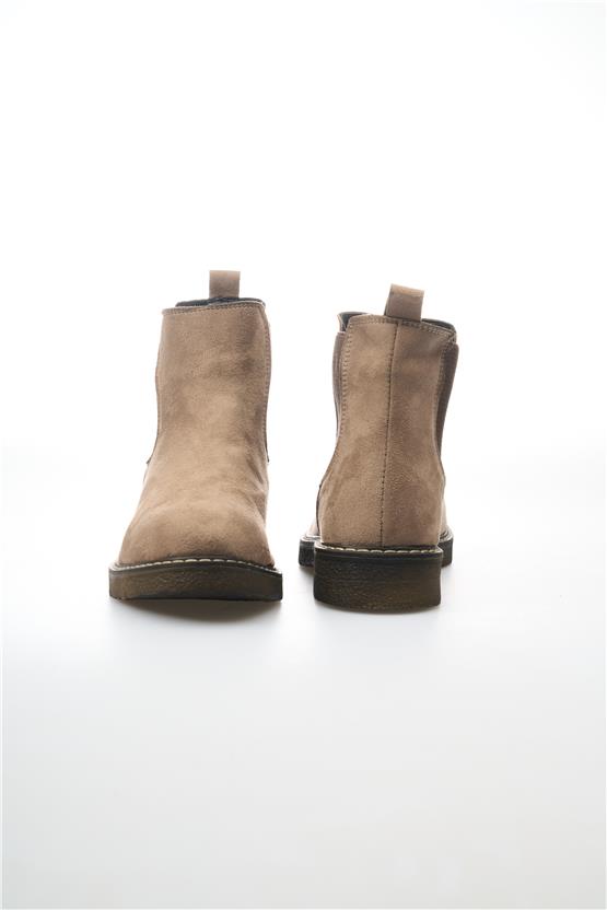 White Line 01-1853 Süet Vizon Kadın Bot