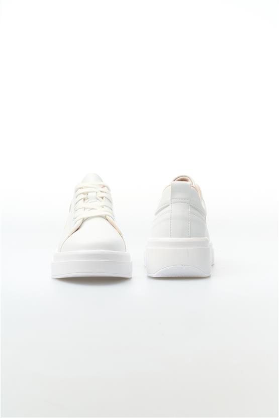 White Line 01-2503 Cilt Beyaz Kadın Casual Ayakkabı