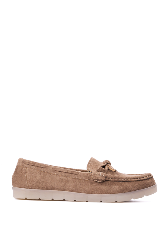 Whıte Lıne 01-3501 Vızon Bayan Loafer Ayakkabı