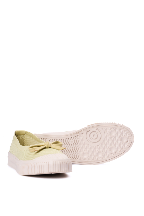 Whıte Lıne 01-601 Mınt Zenne Keten Babet Ayakkabı