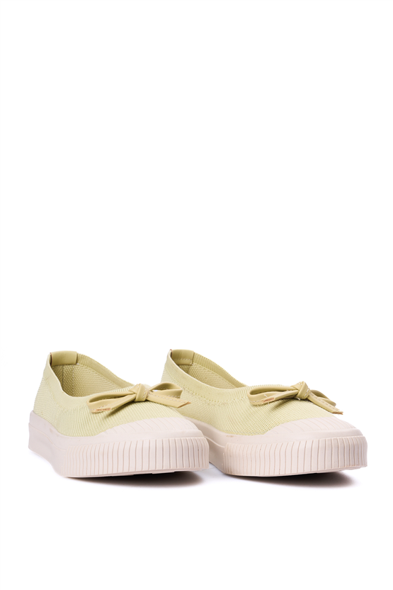 Whıte Lıne 01-601 Mınt Zenne Keten Babet Ayakkabı